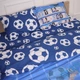Комплект постільної білизни Бязь Football Blue 110х140 см Синій - зображення 3