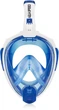 Повнолицьова маска Aqua Speed DRIFT 7086 (249-51) Унісекс S/M Біло-синя (5908217670861) - зображення 3
