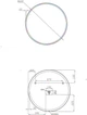 Зеркало JUVENTA Neo Round d600 мм с LED-подсветкой - изображение 6