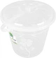 Відро з кришкою Asude Plastik 10 л Прозоре (ASD103) - зображення 3