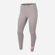 Legginsy młodzieżowe dziewczęce sportowe Nike Nsw Favorities Swsh Tight AR4076-096 146-156 cm (L) Szare (194498617526) - obraz 1