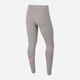 Legginsy dziecięce dla dziewczynki sportowe Nike Nsw Favorities Swsh Tight AR4076-096 128-137 cm (S) Szare (194498617502) - obraz 2