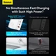 Адаптер зарядное сетевое Baseus 140W GaN5 Pro Fast Charger + C to C кабель (CCGP100202) - изображение 7