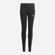 Legginsy dziecięce dla dziewczynki sportowe Adidas G Lin Leg GN4044 110 cm Czarne (4062065017962) - obraz 1