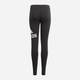 Legginsy dziecięce dla dziewczynki sportowe Adidas G Bl Leg GN4081 110 cm Czarne (4064036050190) - obraz 2