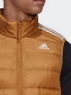 Bezrękawnik męski puchowy adidas Ess Down Vest HK4651 S Brązowy (4065432007382) - obraz 4