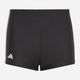 Дитячі плавки-шорти для хлопчика adidas 3S Boxer HR7476 128 см Чорні (4066745053479) - зображення 1