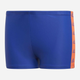 Дитячі плавки-шорти для хлопчика adidas Yb Tape Boxer FL8688 110 см Сині (4062058567535) - зображення 1