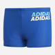 Kąpielówki chłopięce bokserki adidas Yb Lin Brief GN5868 116 cm Niebieskie (4064045747579) - obraz 1