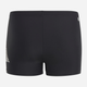 Kąpielówki chłopięce bokserki adidas 3 Bar Log Boxer HR7480 128 cm Czarne (4066745161846) - obraz 2