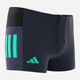 Kąpielówki młodzieżowe chłopięce bokserki adidas Cb 3S Boxer IC4732 158 cm Czarne (4066745226439) - obraz 5