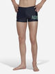 Kąpielówki męskie bokserki adidas Lineage Boxer HT2070 6 Ciemnoszare (4066745173252) - obraz 3