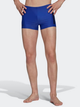 Kąpielówki męskie bokserki adidas Bold 3S Boxer HT2080 9 Niebieskie (4066745057095) - obraz 3