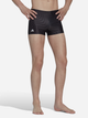 Плавки-боксери чоловічі adidas Aop Boxer HT2093 9 Чорні (4066745123165) - зображення 5