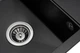 Кухонная мойка гранит GRANADO Merida black shine (0301) + сифон одинарный для кухонной мойки Nova - изображение 5