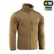 Тактична військова куртка M-Tac Alpha Microfleece Gen.II Coyote Brown M - зображення 3