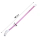 Світлодіодний LED нашийник Lesko L-18 Pink S USB водовідштовхувальний, що світиться, для собак і котів - зображення 5