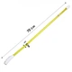 Светодиодный LED ошейник Lesko L-18 Yellow L USB светящийся водоотталкивающий для собак и котов - изображение 5