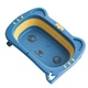Дитяча складана ванна Bestbaby BS-8766 Котик Блакитний (12006-69446) - зображення 1