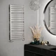 Рушникосушка комбінована Terma D01 710x500 Metallic Grey, тен MOA + вентиль Integra - зображення 2