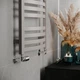 Рушникосушка електрична Terma D01 710х500, тен MOA, колір Metallic Grey - зображення 9