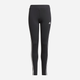 Legginsy dziecięce dla dziewczynki sportowe Adidas G 3S Tig GN1453 110 cm Czarne (4062065011052) - obraz 1