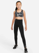 Підлітковий спортивний топ для дівчинки Nike G Nk Swoosh Aop Rev Bra DA0902-010 158-170 см Сірий (194501905121) - зображення 3