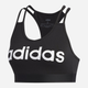 Top sportowy damski adidas W E Bt FL0161 XXS Czarny (4062054782536) - obraz 1