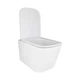 Унитаз подвесной Qtap Crow безободковый с сиденьем Soft-close QT05335171W - изображение 4