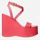 Женские босоножки кожаные Michael Kors 142661547 38 (7,5М) 24,5 см Розовые (1159797394) - изображение 1