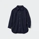 Куртка демисезонная удлиненная женская Uniqlo 631817310 S Синяя (1159796667) - изображение 4