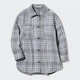 Куртка демисезонная женская Uniqlo 541654540 L Серая (1159797408) - изображение 6