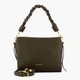 Сумка женская из натуральной кожи маленькая Coccinelle BOHEME GRANA DOUBLE E1M50580101G19 Темно-серая (8059978468680) - изображение 4