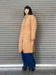 Пальто осеннее длинное женское Uniqlo 393608141 XL Коричневое (1159797455) - изображение 11