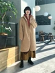 Пальто осеннее длинное женское Uniqlo 393608141 XL Коричневое (1159797455) - изображение 12