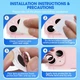 Захисне скло Epik Metal Classic на камеру (в упак.) на Apple iPhone 15 (6.1") / 15 Plus (6.7") Рожевий / Pink - зображення 6