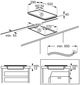 Варильна поверхня електрична Domino Electrolux LHR3233CK - зображення 8