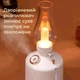 Увлажнитель воздуха аромадиффузор ночник электрический ультразвуковой для дома DAVIN LH OI Белый - изображение 2