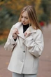 Куртка з вовняним утепленням Сантарен молочный 48 - изображение 5