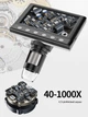 Микроскоп цифровой с 4,3" дюймовым LCD экраном DM7 аккумуляторное увеличение до 1000X - изображение 5