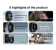 Смарт-годинник Smart Watch iMiLab iMikiST1 1.78 (368х448) AMOLED IP67 260mAh Black - зображення 4