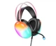 Ігрові навушники повнорозмірні W109 Gaming USB/3.5/50mm/2m для комп'ютера, ноутбука з динамічним чарівним світловим ефектом RGB Black - зображення 4