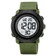Часы наручные 2122AGWT SKMEI с подсветкой, ARMY GREEN-WHITE - изображение 1