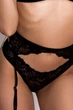 Пояс для панчіх Perfect Female sexuality XS Чорний (106-AC1120-bl) - зображення 3