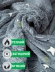 Плед 115х185 см Серый Двусторонний на кровать диван Одеяло Звёздное небо Светиться в темноте - изображение 2
