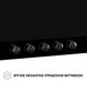 Черная кухонная вытяжка Perfelli K 6610 BL 1000 LED, купольная настенная мощная, 60 см, 1000 куб.м. - изображение 3
