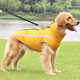Светоотражающая зимняя толстая куртка для собак Yellow, 4XL Желтый - изображение 2