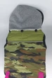 Утепленная жилетка для собак TEDI Camo с капюшоном, S Камуфляж - изображение 1