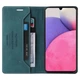 Чехол книжка на магните G.Q. для Xiaomi Redmi 7A зеленый бумажник - изображение 2
