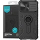 TPU+PC чехол Nillkin CamShield Armor (шторка на камеру) для Apple iPhone 15 Pro (6.1") Черный - изображение 1
